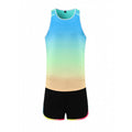 Track and Field Clothing Customized Sports Student Sprint Competition Training Clothing Printed with Logo Marathon Running Vest Sportswear Printed Number