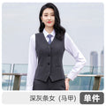 Autumn and winter new men's and women's same style business attire 4S shop business suit suit slim temperament hotel formal overalls