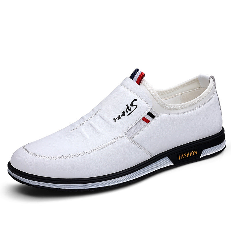 2025 New Men's Casual Leather Shoes Cowhide Formal Business Leather Shoes Non-Slip Loafers High-End Cross-Border Men's Shoes