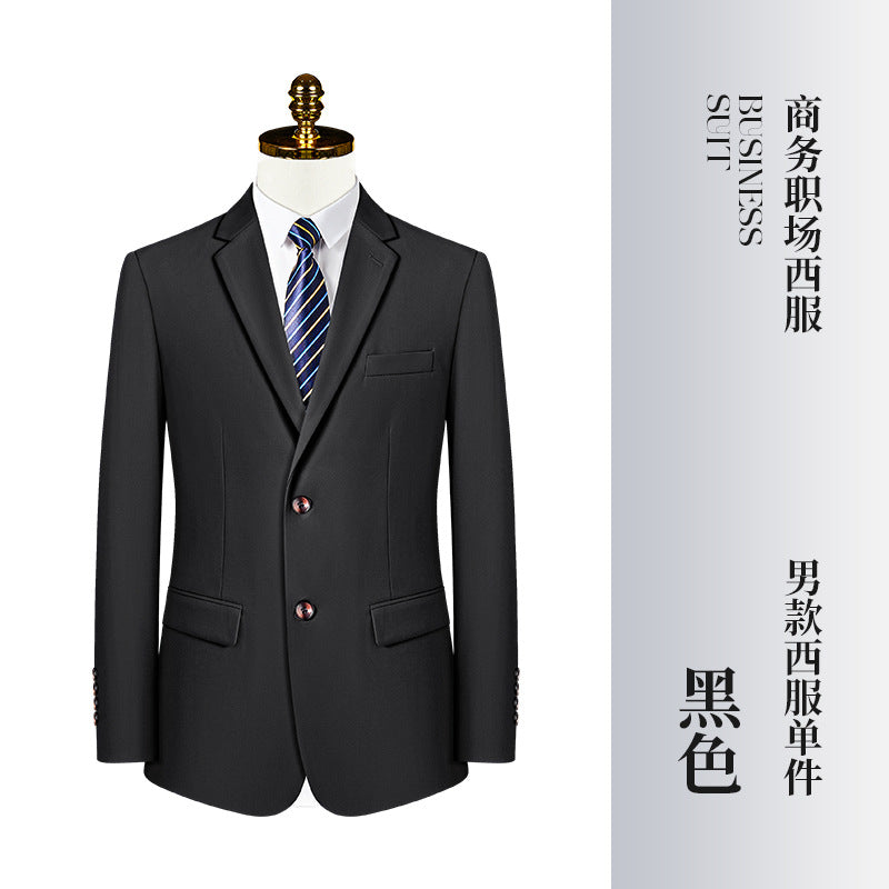 Business Wear Men's and Women's Same-style Suit Autumn and Winter Fashion Slim-fit Business Suit Women's Pants Vest Dress
