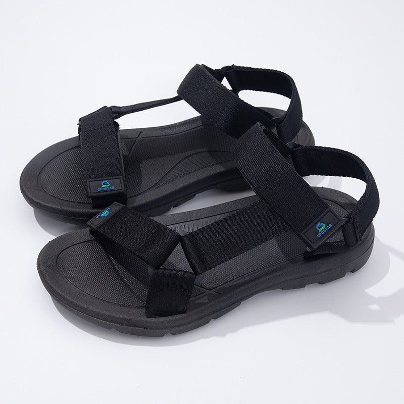 Sandals Men's Summer Beach Non-slip Wear-resistant Soft Bottom Casual Sports Sandals Couple's Outdoor Men's Sandals