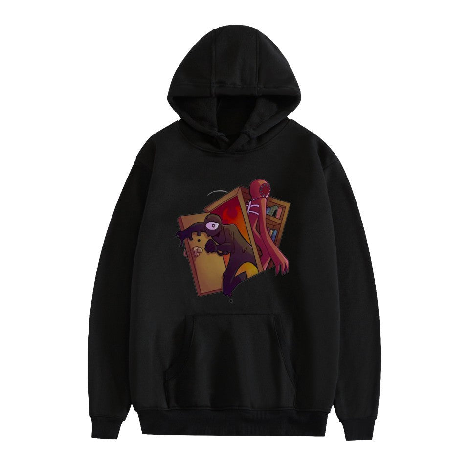 New Anime peripheral hoodie cross-border printed hooded two-dimensional autumn and winter hoodie men's and women's same sweater