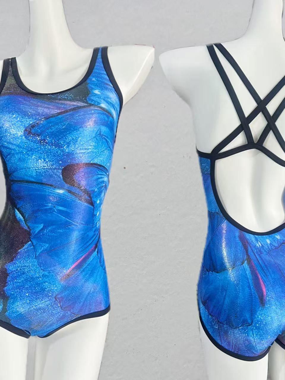 Korean Racing Swimsuit Swimming Pool Special 2025 New Swimming Quick-Drying Training Sports One-Piece Women's Swimsuit