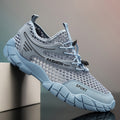 Sandals Men's 2024 New Summer Outfit Beach Shoes Hollow Breathable Running Sports Wading Mesh Shoes