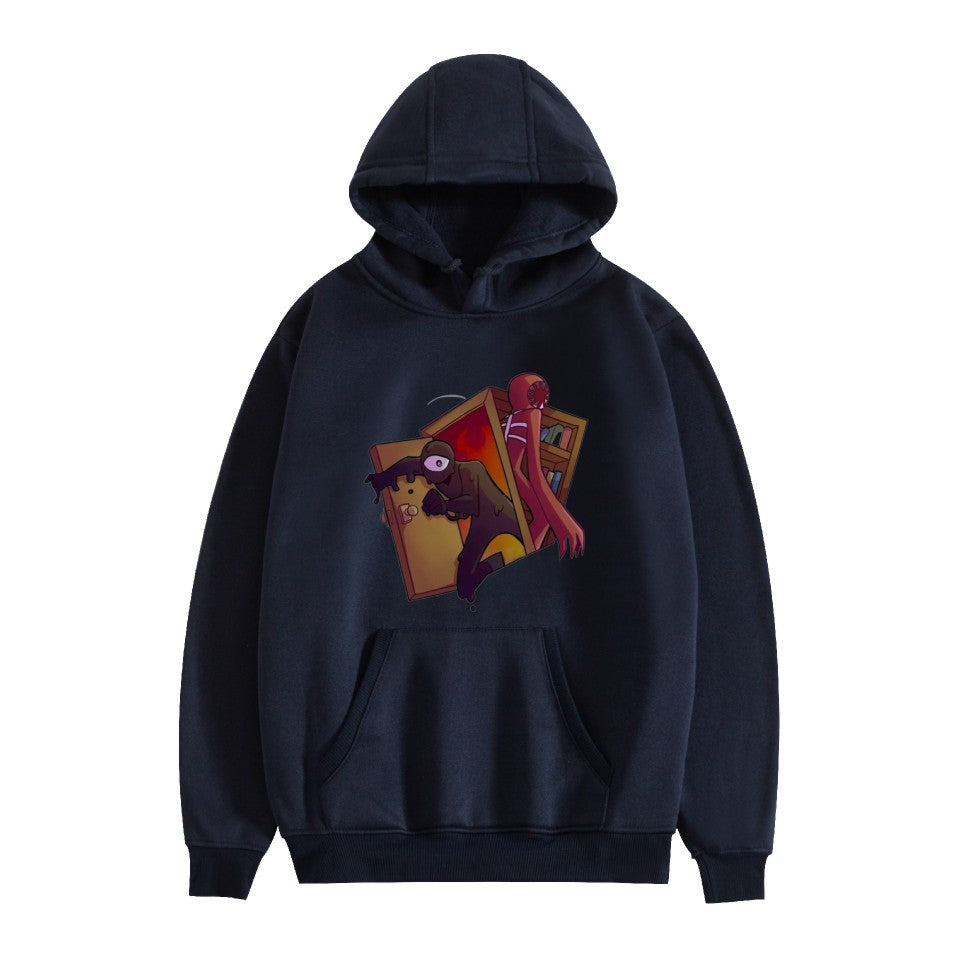 New Anime peripheral hoodie cross-border printed hooded two-dimensional autumn and winter hoodie men's and women's same sweater