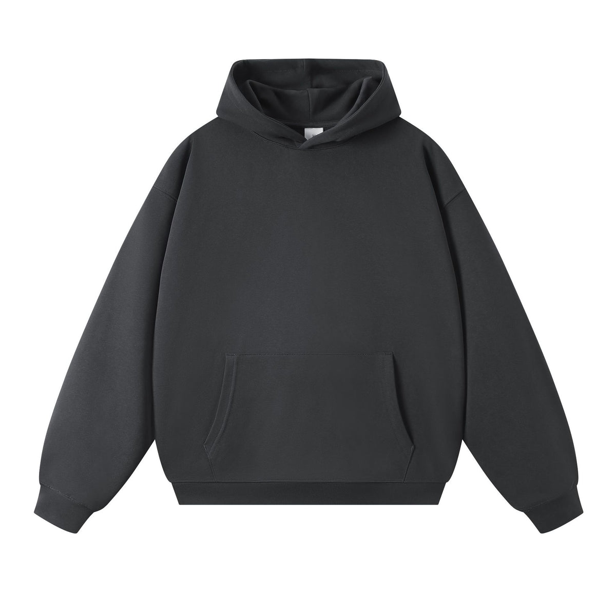 New Style Couple's Loose-Fitting Round-Neck Hooded Sweatshirt, Long-Sleeved Sweatshirt, Heavyweight Pure Cotton 400g Hoodie with Printed Logo