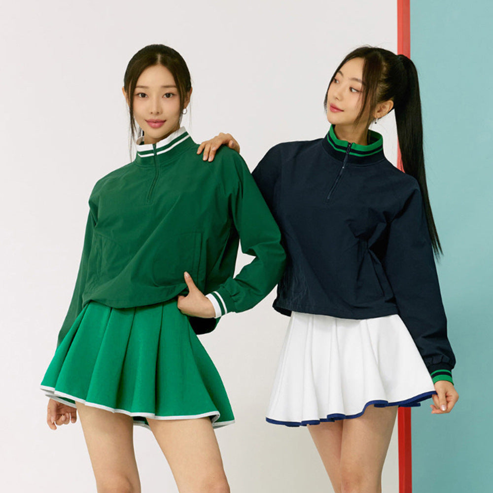 Cross-Border New Tennis Skirt Suit Women's Sportswear Two-Piece Outdoor Running Casual Yoga Suit Ready for Sale