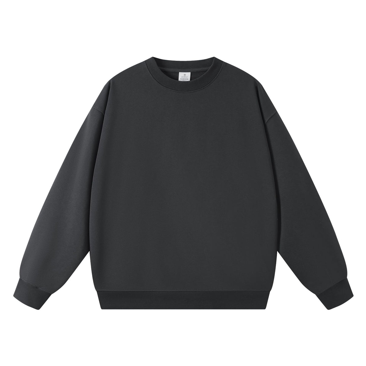 New Style Couple's Loose-Fitting Round-Neck Hooded Sweatshirt, Long-Sleeved Sweatshirt, Heavyweight Pure Cotton 400g Hoodie with Printed Logo
