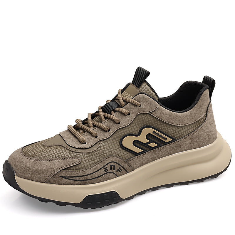 Men's Sneakers Summer New Style Men's Running Shoes Versatile Breathable Dad-Style Trendy Non-Slip Casual Shoes Wholesale