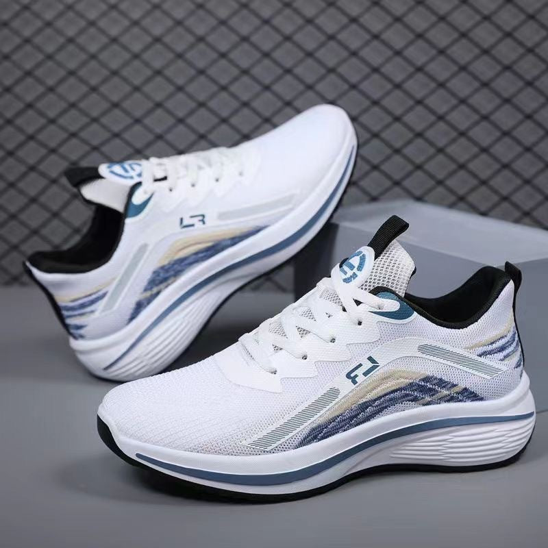 Shoes Men's Sneakers Men's Sports Running Shoes Summer Mesh Casual Shoes Walking Shoes Teenager Trendy Shoes