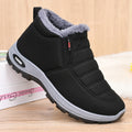 Couple's New Style Cotton Boots TEMU Foreign Trade Men's and Women's Boots Middle-aged and Old People's Cotton Shoes Snow Boots fleece-lined Thickened Warm Shoes