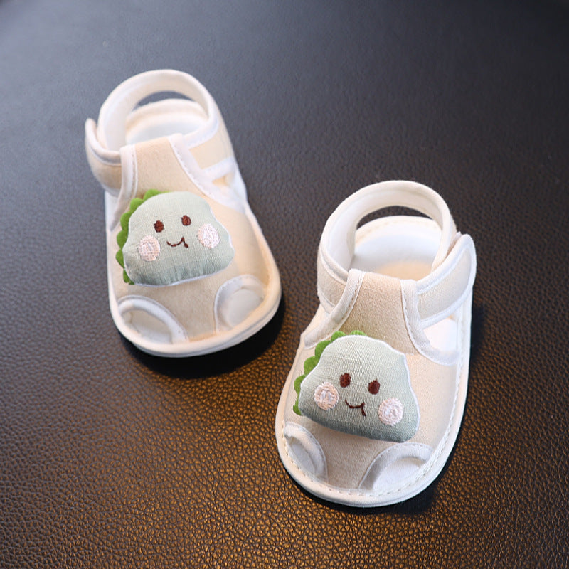 Baby Summer Sandals Baby Breathable Pre-step Shoes Non-slip Cute Soft Sole 0-3-6 Month One Year Old Boys and Girls