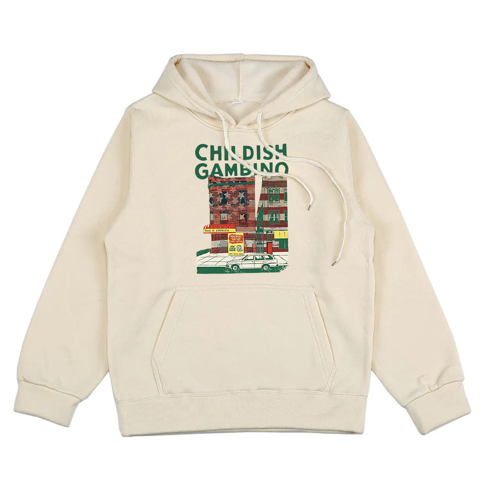 Childish Gambino Hoodies Men's Clothing Long Sleeve Men Women H