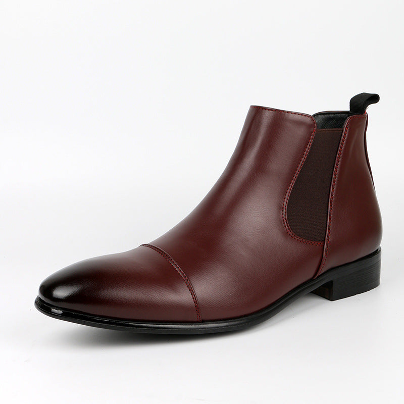 Cross Border plus size Men's Shoes Retro Chelsea Men's Boots Amazon Independent Station