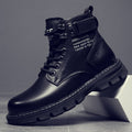 Martin boots men's autumn men's shoes 2023 new men's boots Korean high-top shoes all-matching work boots casual leather shoes