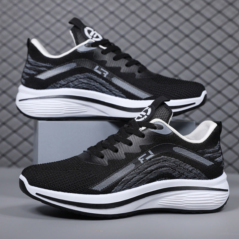 Shoes Men's Sneakers Men's Sports Running Shoes Summer Mesh Casual Shoes Walking Shoes Teenager Trendy Shoes