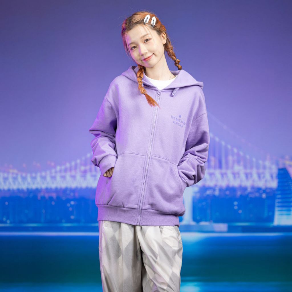Yet To Come in BUSAN Youth League Busan Concert with Zipper Sweater Hoodie