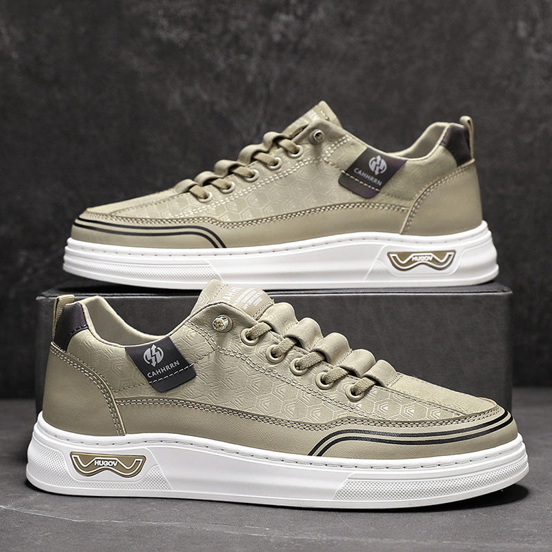 2025 Spring and Summer Men's New Trendy Casual Comfortable Versatile Everyday Round-Toe Low-Top Men's Sneakers