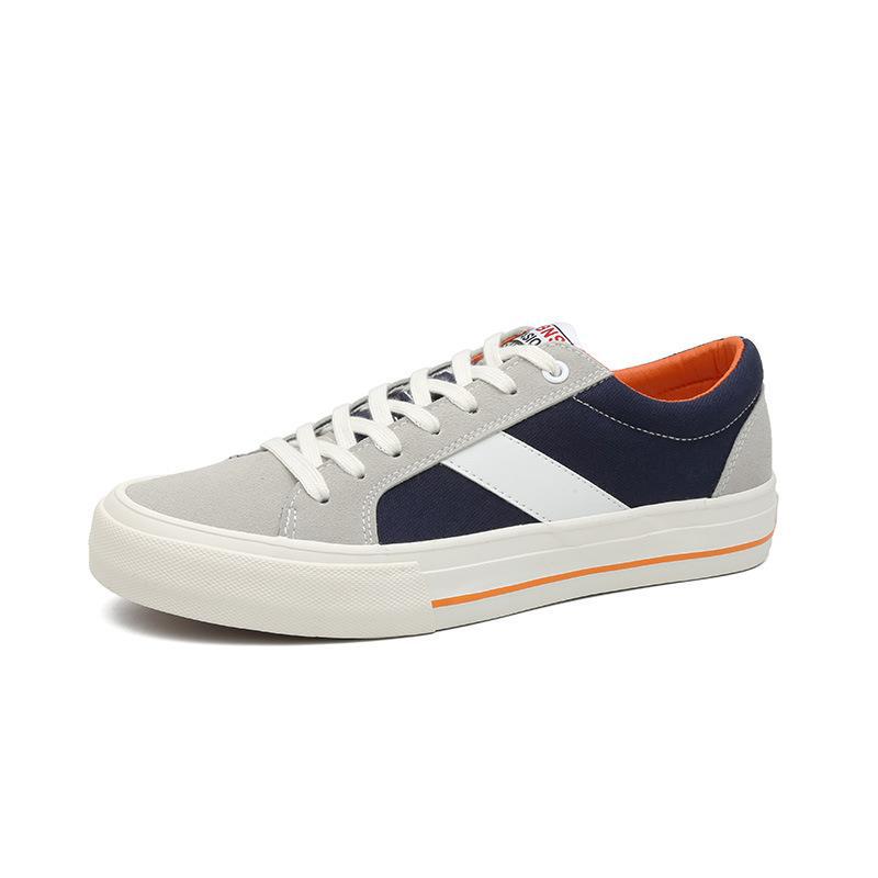 Autumn Retro Couple Sneakers New Breathable Canvas Shoes Men's Trendy Casual Shoes Men's Skateboard Shoes Men's - Clear
