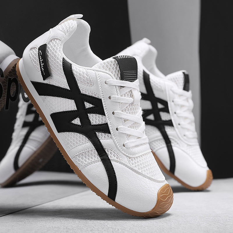 Men's Shoes Moral Training Shoes  New Style Breathable Fashion Simple Stylish Sports Leisure Versatile Flats Lightweight Sports Shoes