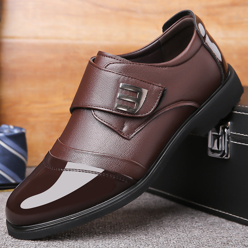 Cross-Border spring men's business formal wear men's shoes casual leather shoes British trendy soft bottom shoes Korean style leather shoes wedding
