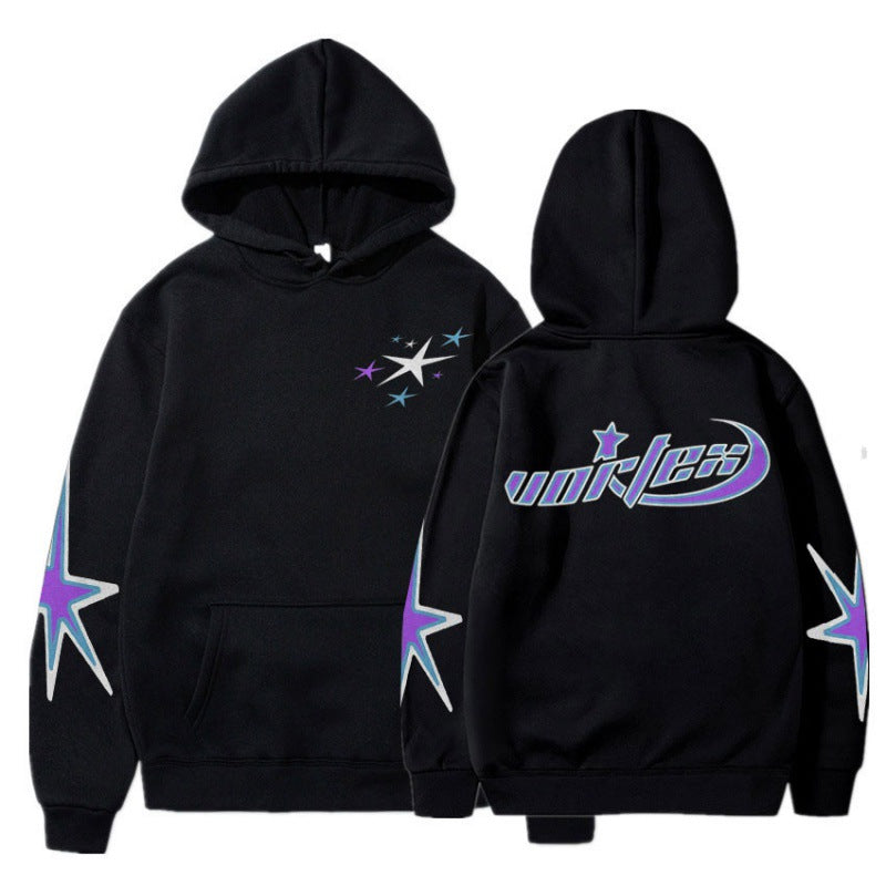 [Cross-border European Code] Skeleton Thermal Imaging Graphic Print Hoodie