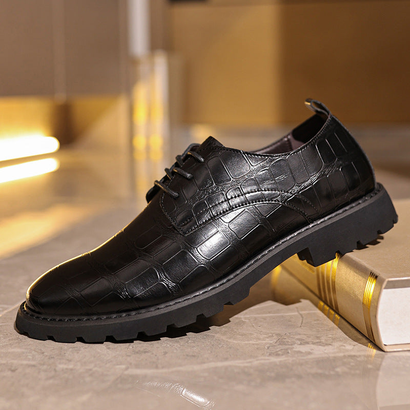 Cross-border leather shoes men's business men's shoes autumn and winter shoes British style casual men's formal shoes Amazon shoes wholesale