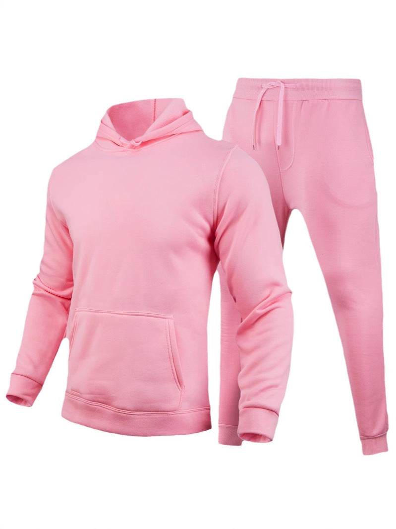 Men's Suit Cross-Border Autumn and Winter Export Pullover Sports Sweatshirt and Sweatpants Fashionable Men's Fleece Hoodie Jacket for Men