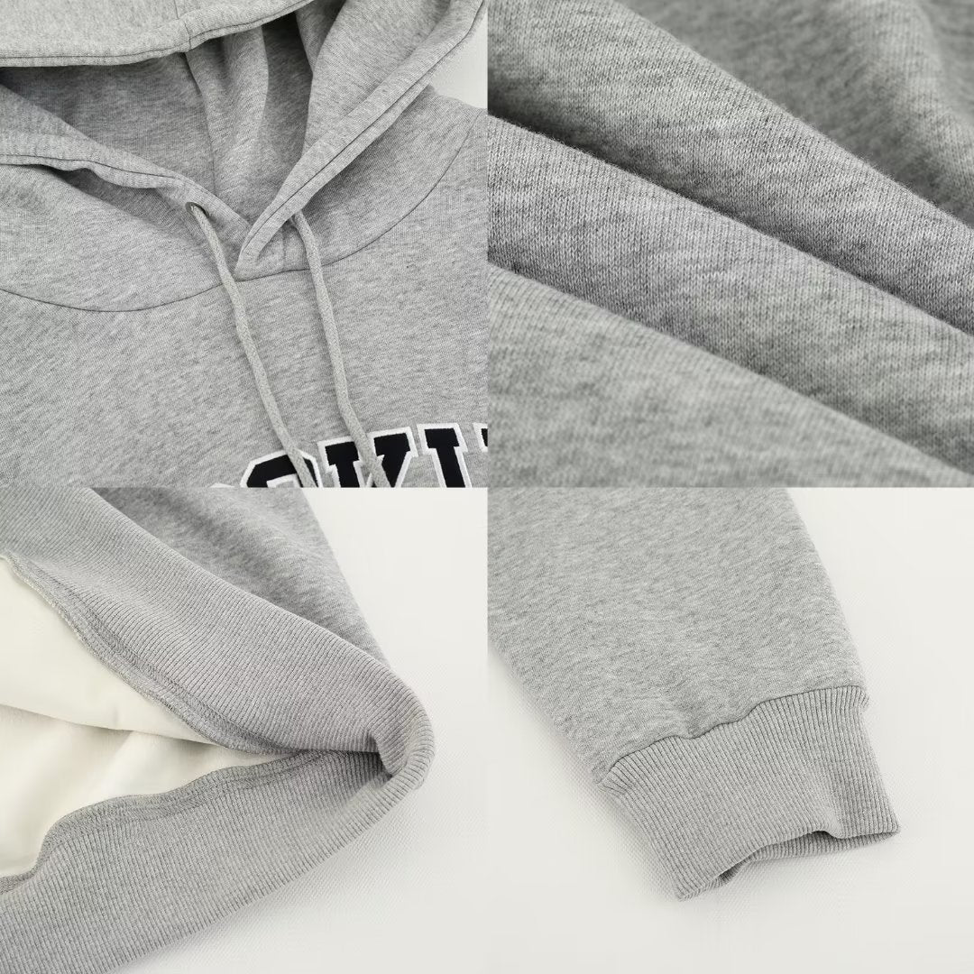 Sweatshirt Men's and Women's Spring and Autumn New American Fashion Brand Trendy Letter Printing Hooded Jacket Casual
