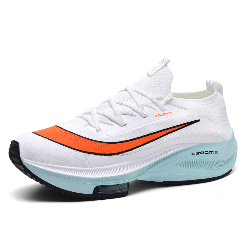 2025 Spring and Autumn Couple Trendy Sports Shoes Lightweight Breathable Mesh Running Shoes Male Teenage Student Sports Shoes