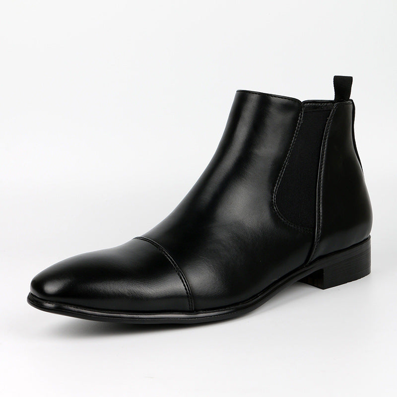 Cross Border plus size Men's Shoes Retro Chelsea Men's Boots Amazon Independent Station