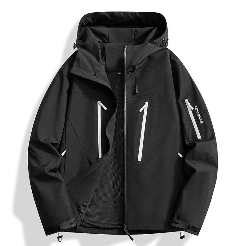 Cross-Border Thin Casual Jackets for Men and Women, Windbreaker Jackets, Waterproof and Windproof Work Jackets, Men's Jackets, Group Purchase