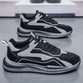 Spring New Breathable Casual Fashion Running Sneakers Trendy Versatile Thick-Soled Men's Dad Shoes