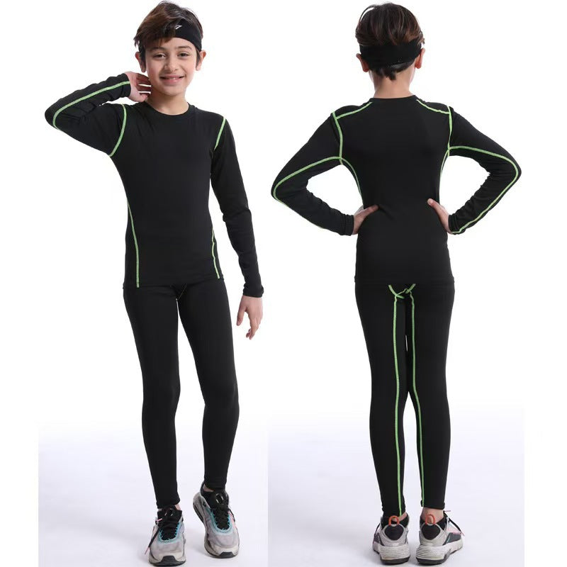 Children's Leggings Training Clothes Quick-drying suit Students Basketball Football Running Fitness Kids Sports Leggings