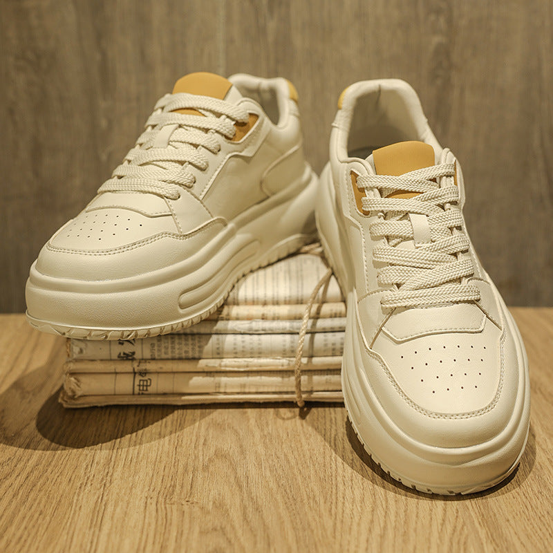 Casual Pure White Sneakers Men's Sneakers Sports Shoes Men's Shoes Youth New Style Winter and Autumn