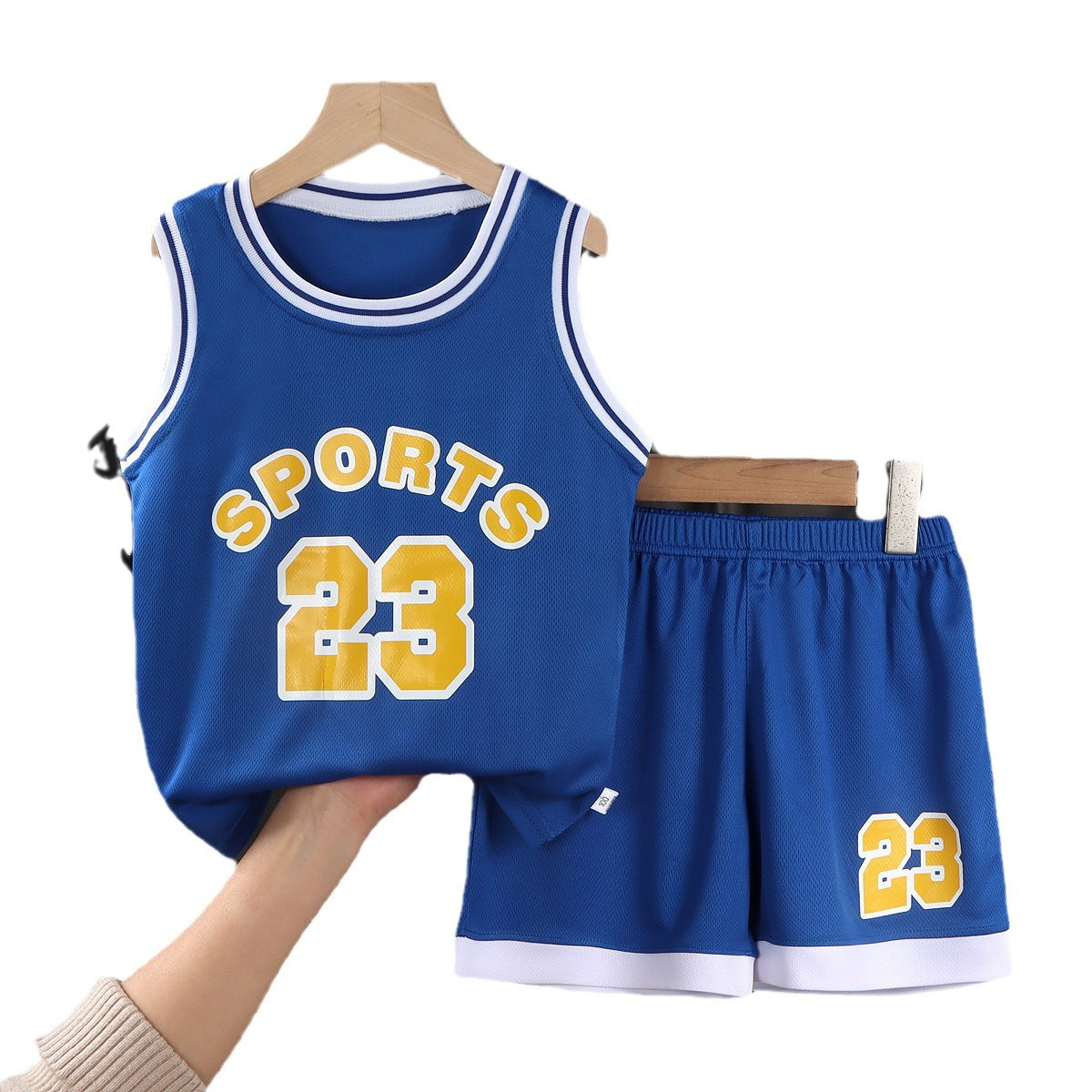 Children's Suit Category a New Basketball Suit Big Children's Sports Suit Basketball Vest Children's Clothing Sportswear Dropshipping