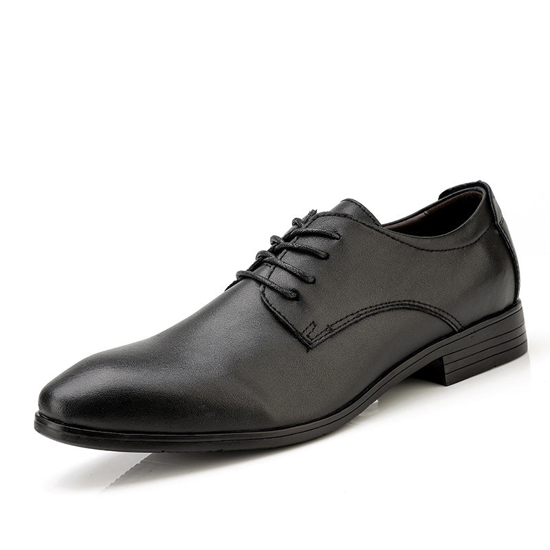 Autumn British men's shoes Men's Business pointed formal shoes fashion youth wedding shoes men's cross-border e-commerce wholesale