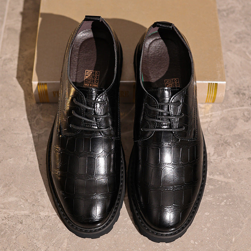Cross-border leather shoes men's business men's shoes autumn and winter shoes British style casual men's formal shoes Amazon shoes wholesale