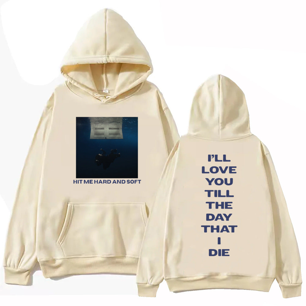 Billie Hit Me Hard and Soft 2024 Tour Hoodie Harajuku Hip H