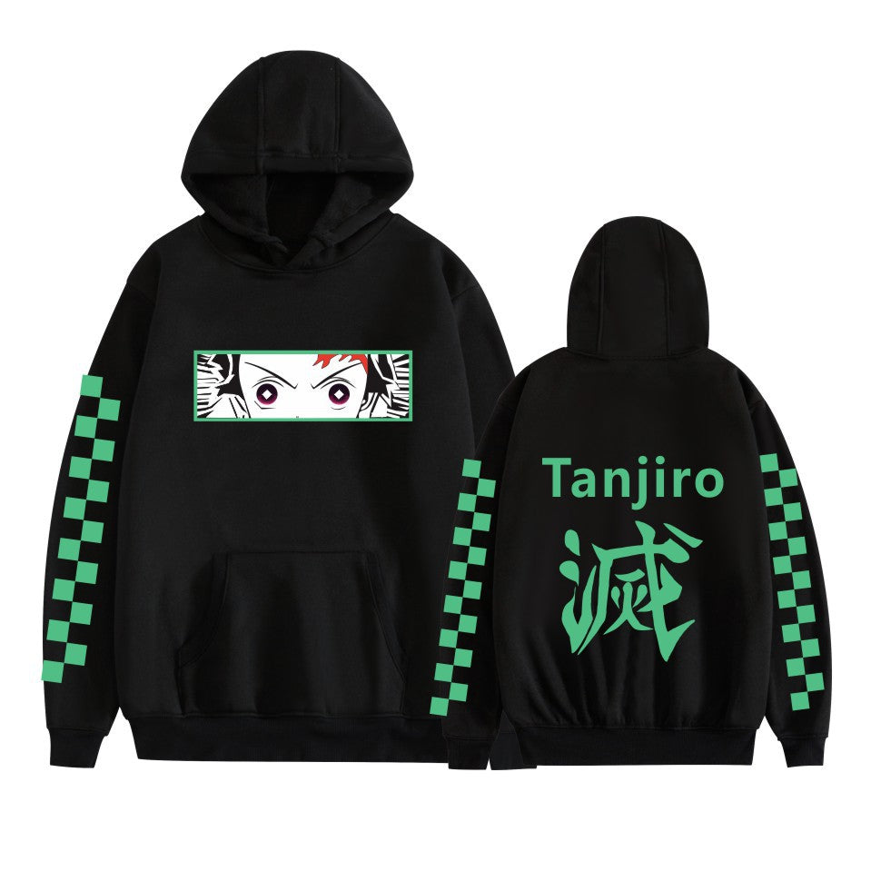 Sun Man Cartoon Animation Series Surrounding hoodie with Hoodies and Ghost Extermination Blade Full-time Hunter Loose Cross-border hoodie