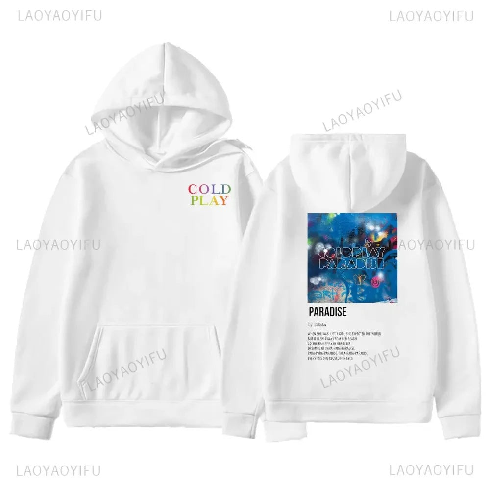 2025 Retro Street Pop Band Hoodies Men's Fashion Pullover Co