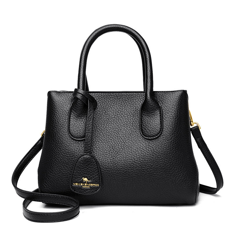 handbags Shoulder Hand Crossbody Bag 2025 New Commuter Ladies Fashion Middle-aged Handbag Mother