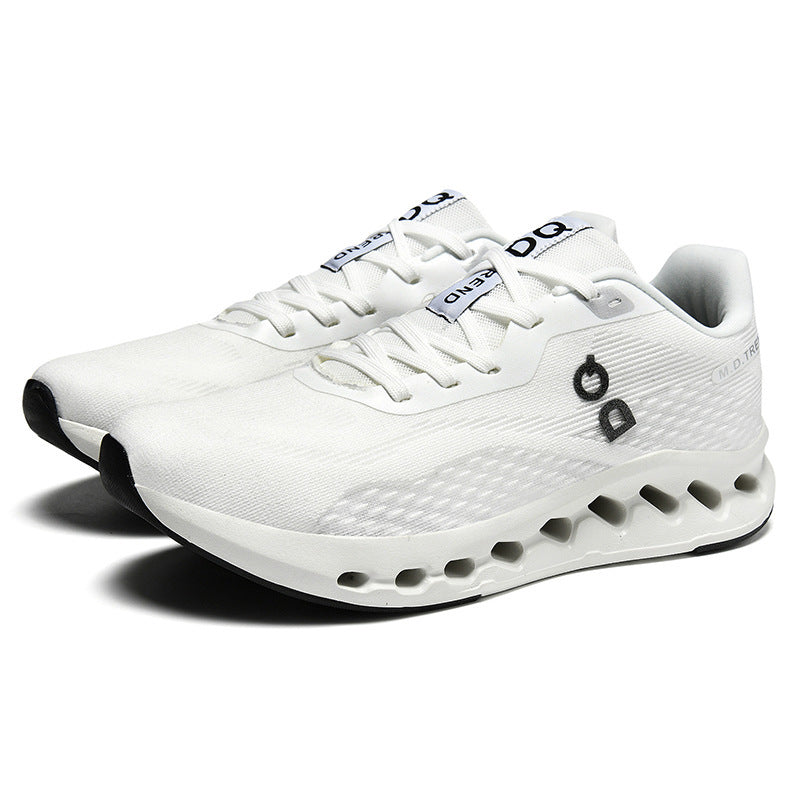 Men's Low-Top Sneakers, Lightweight Breathable Casual Shoes, Trendy Fly-Knit Lace-Up Men's Shoes Sneakers