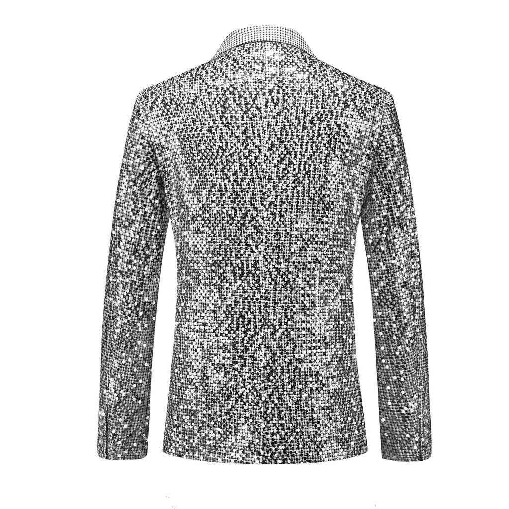 2025 Amazon's Main Promotion: Long-Term Men's Plus-Size Suits, Single-Breasted Slim-Fit Fashion One-Button Foreign Trade Cross-Border Men's Clothing