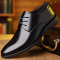 British men's shoes men's groomsman black bridegroom business formal wear soft bottom suit summer casual leather shoes men's wedding shoes