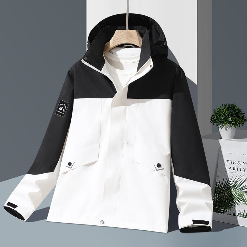 New Couple Jacket Men's and Women's Casual Jacket Outdoor Spring and Autumn Mountaineering Jacket Outdoor Couple's Jacket