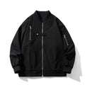 New Style Jacket Coat Men's American Style Retro High Street Solid Color Spring Collar Casual Coat Loose All-match Baseball Suit