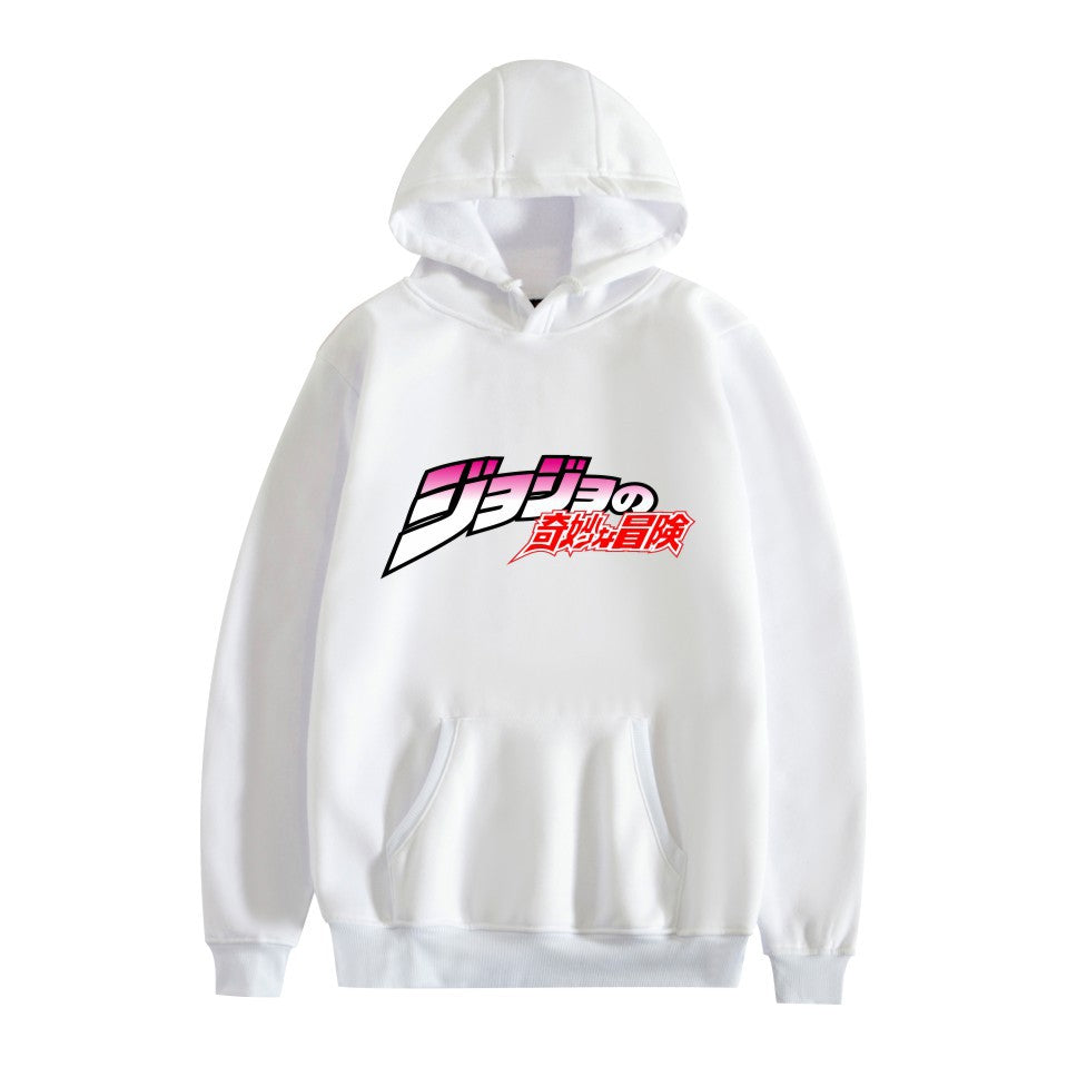 New Hot Hoodie JOJO's Wonderful Adventure Popular Printed Casual Men's and Women's Cross-border Trendy Sweater