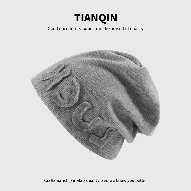 Beanie Hats for Men and Women, Winter Hats, Warm Autumn and Winter Women's Woolen Hats, Corduroy Hats, Winter Baotou Hats