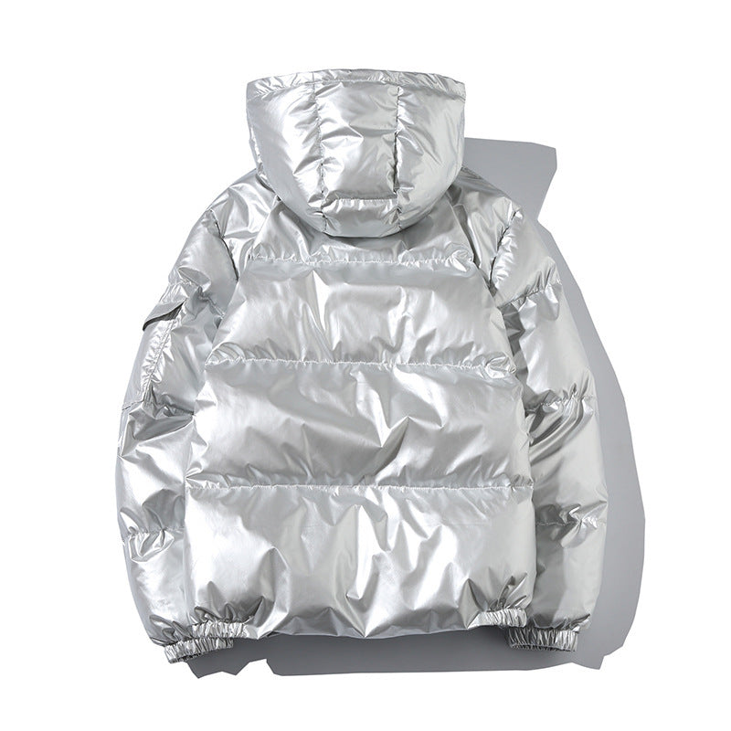 Winter coat men clothes young men's cotton-padded jacket men